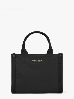 Kate Spade | Black The Little Better Sam Nylon Mini Tote