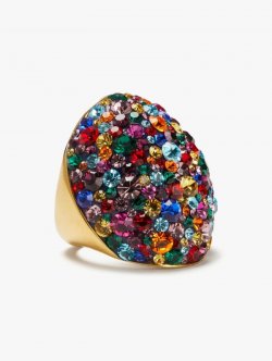 Kate Spade | Multi Rainbow Dot Mood Ring