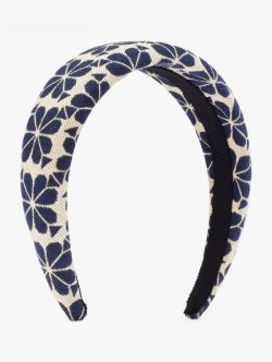 Kate Spade | 431 Squid Ink (March) Spade Flower Headband