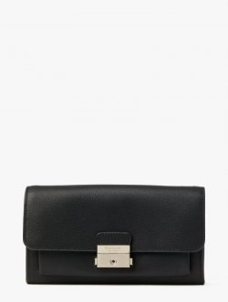 Kate Spade | Black Voyage Crossbody Wallet