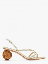 Kate Spade | Pale Gold Valencia Sandals