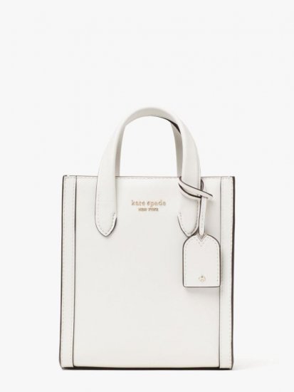 Kate Spade | Optic White Manhattan Mini Tote - Click Image to Close