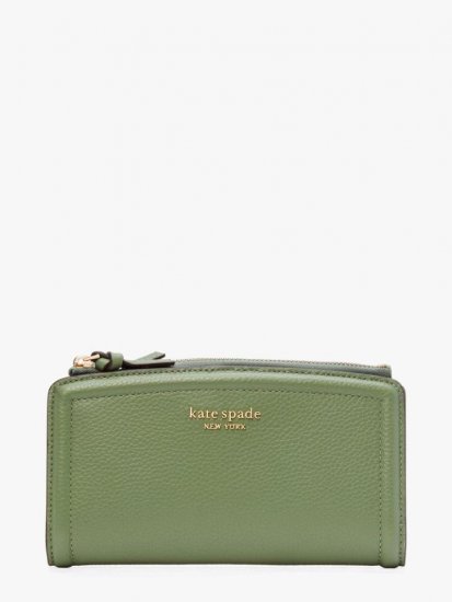 Kate Spade | Romaine Knott Zip Slim Wallet - Click Image to Close