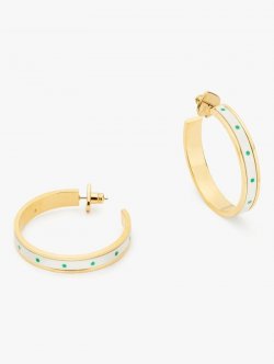 Kate Spade | Sun Dot Heritage Spade Flower Hoops