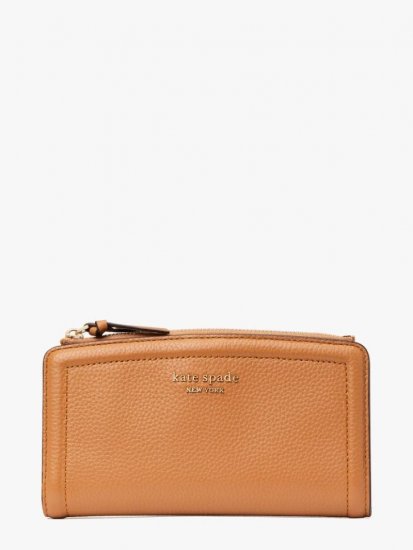 Kate Spade | Bungalow Knott Zip Slim Wallet - Click Image to Close