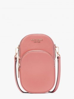 Kate Spade | Serene Pink Spencer North South Phone Crossbody