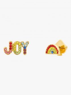 Kate Spade | Multi Rainbow Joy Asymmetrical Studs