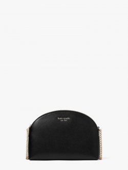 Kate Spade | Black Spencer Double-Zip Dome Crossbody