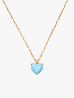 Kate Spade | Turquoise My Love December Heart Pendant