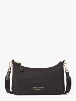 Kate Spade | Black The Little Better Sam Nylon Small Crossbody