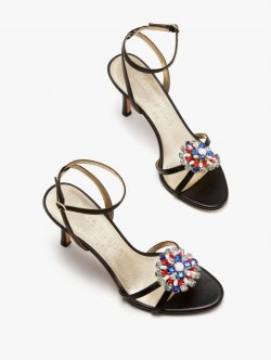 Kate Spade | Black Multi. Jada Firework Sandals