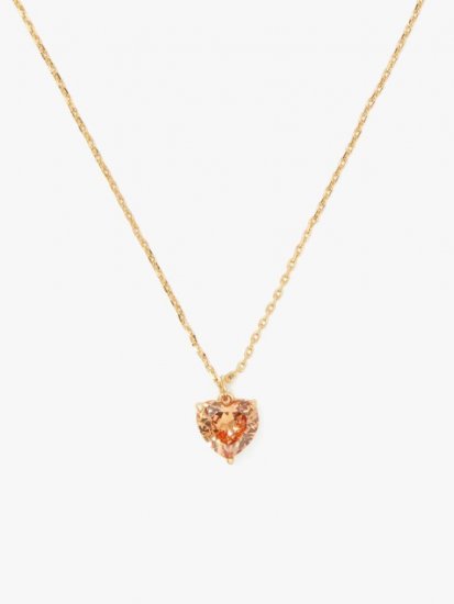 Kate Spade | Topaz My Love November Heart Pendant - Click Image to Close