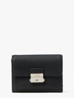 Kate Spade | Black Voyage Small Bifold Wallet