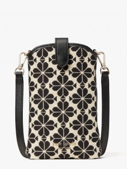 Kate Spade | Cream Multi Spade Flower Jacquard North South Crossbody