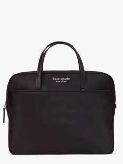 Kate Spade | Black The Little Better Sam Nylon Universal Laptop Bag