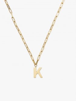 Kate Spade | Gold. K Initial This Pendant