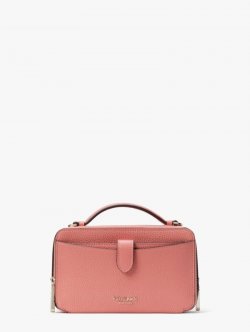 Kate Spade | Garden Rose Hudson Double Zip Crossbody