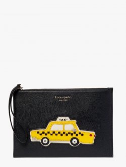 Kate Spade | Black Multi. On Purpose Taxi Pouch