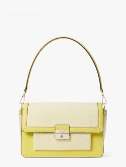 Kate Spade | Lime Slice Multi Voyage Canvas Medium Shoulder Bag