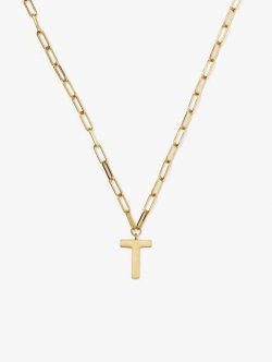 Kate Spade | Gold. T Initial This Pendant