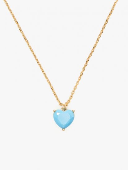 Kate Spade | Turquoise My Love December Heart Pendant - Click Image to Close