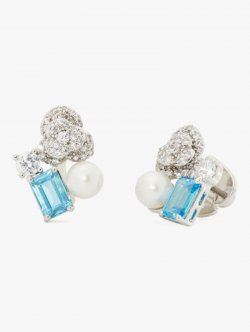 Kate Spade | Blue/Multi Bouquet Toss Cluster Studs