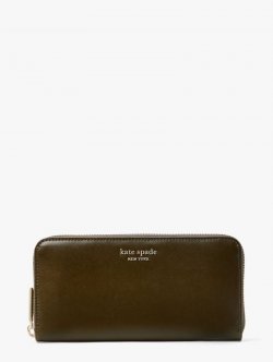 Kate Spade | Duck Green Spencer Zip-Around Continental Wallet