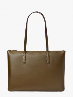 Kate Spade | Duck Green All Day Large Zip-Top Tote