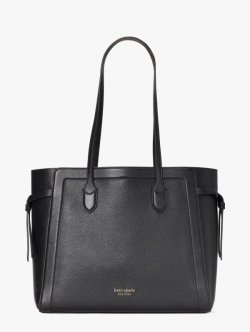 Kate Spade | Black Knott Large Tote