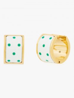 Kate Spade | Sun Dot Heritage Spade Flower Huggies